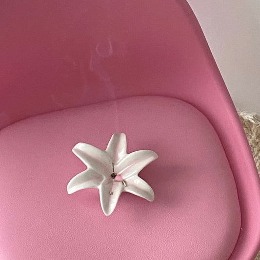 (feuil)LES. “Still Ember” Handcrafted Glass Incense Holder