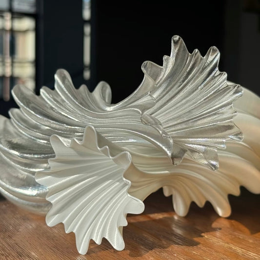 (feuil)LES. "Quiet Column" 3D printing vase