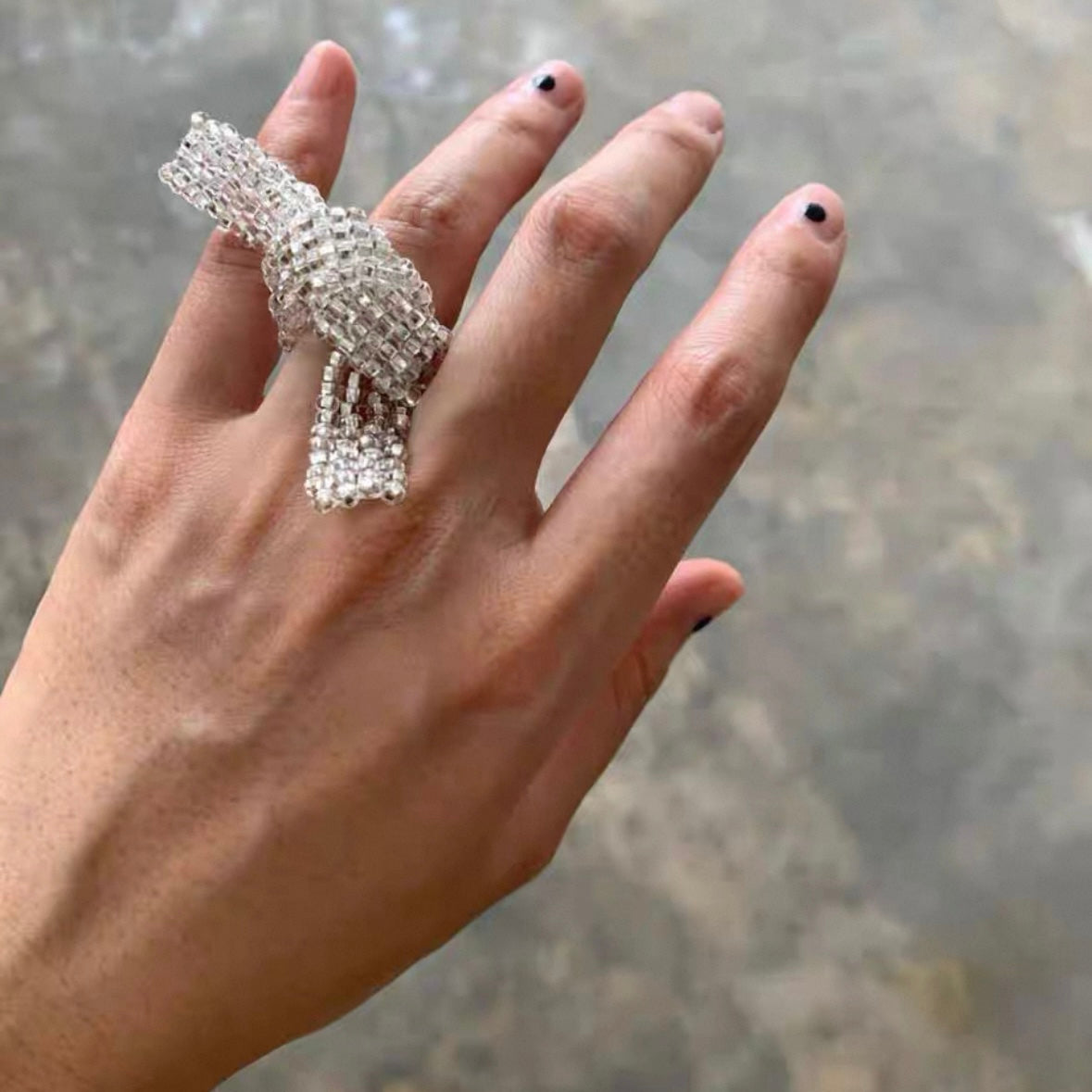 (feuil)LES. “Knot” Rings