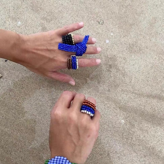 (feuil)LES. “Knot” Rings