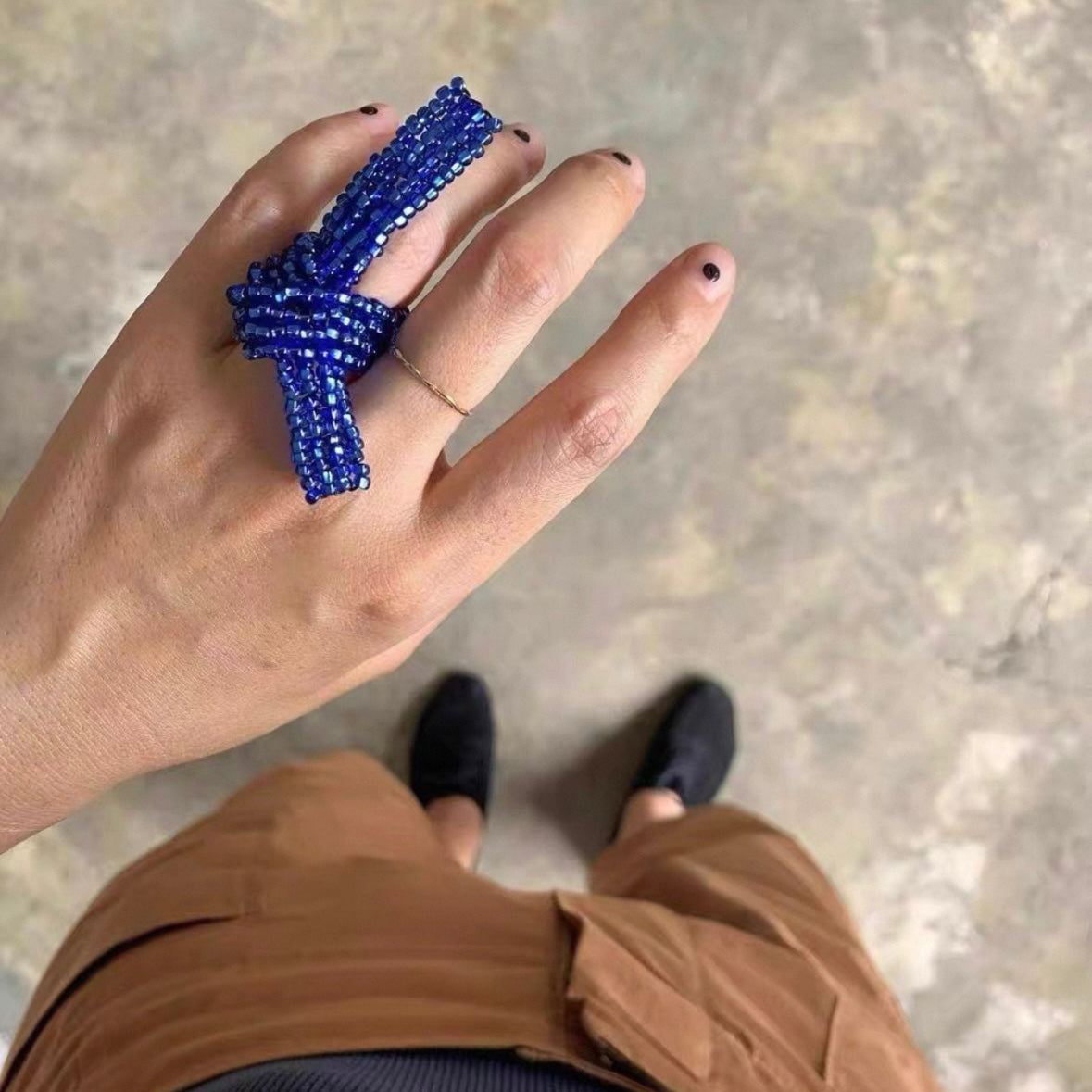 (feuil)LES. “Knot” Rings